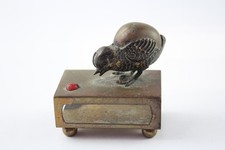 Antique bird vesta for sale  LEEDS