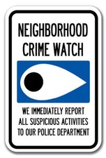 Neighborhood crime watch d'occasion  Expédié en France