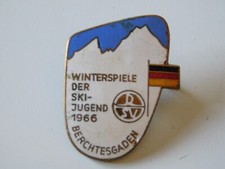 ODZNAKA MISTRZOSTWA SANKI 1966 BERCHTESGADEN DSV NIEMCY OLD PIN BADGE na sprzedaż  PL