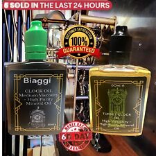 Bottles biaggi clock for sale  HIGH PEAK
