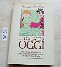 Libro galateo oggi usato  Paterno