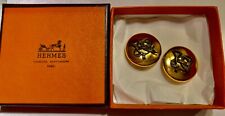 Boucles oreilles hermès d'occasion  Saint-Aubin-du-Cormier