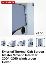 Thermal windscreen cover for sale  NOTTINGHAM