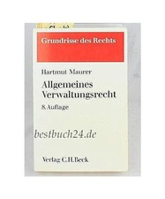 Allgemeines verwaltungsrecht h gebraucht kaufen  Trebbin