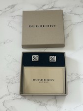 Burberry square cufflinks for sale  Rancho Cucamonga
