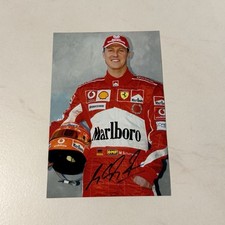 Michael schumacher autogramm gebraucht kaufen  Gelsenkirchen