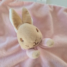 Cobertor de segurança PETER RABBIT edredom rosa flopsy bebê abraço brinquedo para dormir comprar usado  Enviando para Brazil