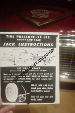 1955 cadillac jack for sale  Fort Lauderdale