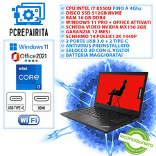 Lenovo portatile computer usato  Capriate San Gervasio
