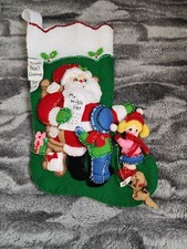 Christmas stocking santa for sale  Prophetstown