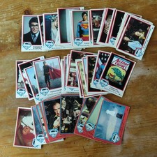 Superman movie cards for sale  IPSWICH