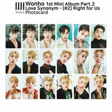 Cartão fotográfico oficial Wonho 1º mini álbum Love Synonym #2 Right for Us KPOP K-POP comprar usado  Enviando para Brazil
