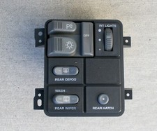 Usado, PAINEL INTERRUPTOR DE FAROL, 5-Switches, cinza, 1996 Chevy Blazer 4WD, '95-'98 comprar usado  Enviando para Brazil