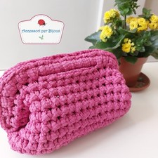 Borsa clutch fatta usato  Roccalumera