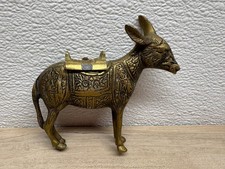 Vtg brass donkey for sale  Cotopaxi