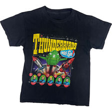 Camiseta Vintage 1991 Thunderbirds Are Go Ponto Único Preta Média comprar usado  Enviando para Brazil