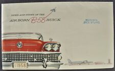 1958 buick brochure for sale  Olympia