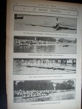 1904 rowing henley for sale  VERWOOD