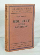 Schob juif. livre d'occasion  France