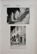 1915 architecture print for sale  YORK