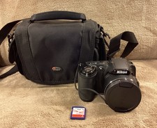 Pacote de câmera digital Nikon COOLPIX L810 16.1MP com memória e estojo FUNCIONA MUITO BEM! comprar usado  Enviando para Brazil