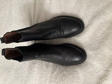 Black leather chelsea for sale  LEEDS