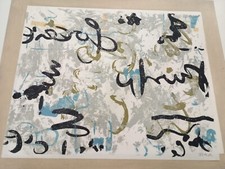 Mimmo rotella litografia usato  Roma