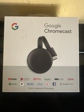Streamer de Mídia Google Chromecast 3ª Geração - Preto (GA00439) comprar usado  Enviando para Brazil