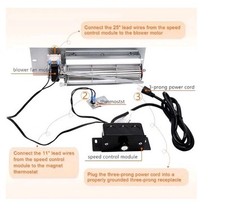 Fireplace blower fan for sale  Nixa