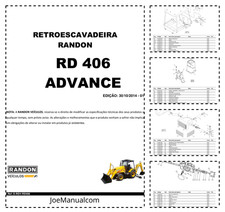Usado, Catálogo de peças de retroescavadeira Randon RD406 Advance PDF comprar usado  Enviando para Brazil
