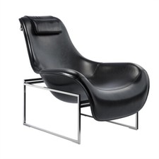 Italia black lounge for sale  New York