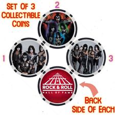 KISS - ROCK & ROLL HALL OF FAME - CONJUNTO DE MOEDAS COLECIONÁVEIS, usado comprar usado  Enviando para Brazil