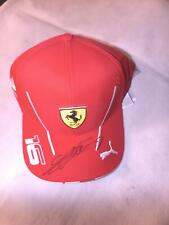 GORRA OFICIAL DE PILOTOS PUMA SCUDERIA FERRARI F1 FIRMADA POR CHARLES LECLERC 2024 segunda mano  Embacar hacia Argentina