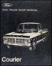 1976 Ford Courier Pickup Truck Shop Manual Serviço de Reparo Revendedor Fábrica comprar usado  Enviando para Brazil