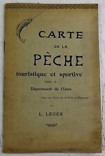 Carte pêche touristique d'occasion  Talant
