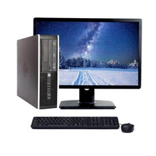 Computador Desktop Hp i5 Intel Core 8GB Ram 500GB Unidade de disco rígido 22" Monitor Lcd Windows 10 comprar usado  Enviando para Brazil