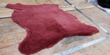 Cherry genuine sheepskin for sale  BIRMINGHAM