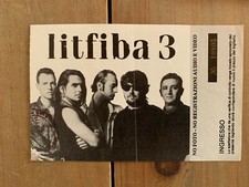 Litfiba biglietto concerto usato Litfiba biglietto concerto usato  Forgaria nel Friuli