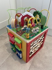 Wooden activity cube for sale  HEREFORD