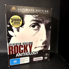 Rocky Anthology DVD 1978-1990 Ultimate Edition 6 discos boxset VGC R4, usado comprar usado  Enviando para Brazil
