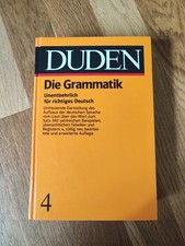 Duden grammatik band gebraucht kaufen  Wackernheim