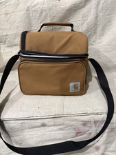 Usado, Carhartt Tan Cooler Bolsa de Viagem Fecho com Zíper Isolado e Malha Compartimento Alça comprar usado  Enviando para Brazil