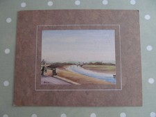 Original vintage watercolour for sale  CHICHESTER