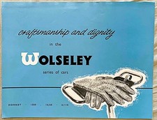 Wolseley range brochure for sale Wolseley range brochure for sale  WATERLOOVILLE