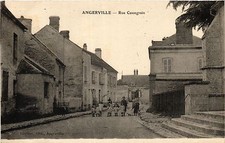 Cpa angerville rue d'occasion  Expédié en France
