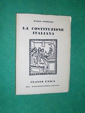 Costituzione italiana mario usato  Roma