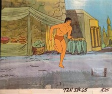 Célula de produção de animação original Tarzan com arte de fundo comprar usado  Enviando para Brazil