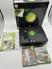 Console Xbox original Microsoft com manual/caixa (anel verde/amarelo - peças/reparo?) comprar usado  Enviando para Brazil