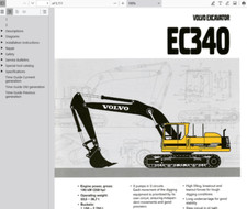 Volvo EC340 Escavadeira Serviço Reparo Manual Construção PDF USB comprar usado  Enviando para Brazil