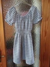 Kleid knielang weiß gebraucht kaufen  Nürnberg